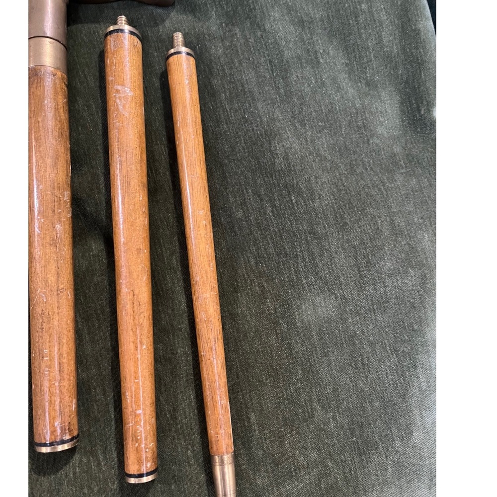 Mid-century solid brass equestrian cane Horse Hea… - image 3